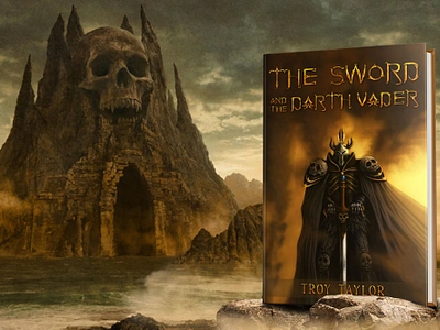 The Sword and Darth Vader 3d book mockup amazon kdp book book cover book cover art book cover design book cover designer book cover mockup book design ebook ebook cover epic epic book epic book covers epic bookcovers epic covers fantasy book cover paperback professional book cover the sword and darth vader