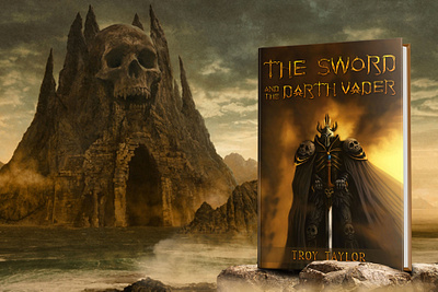 The Sword and Darth Vader 3d book mockup amazon kdp book book cover book cover art book cover design book cover designer book cover mockup book design ebook ebook cover epic epic book epic book covers epic bookcovers epic covers fantasy book cover paperback professional book cover the sword and darth vader