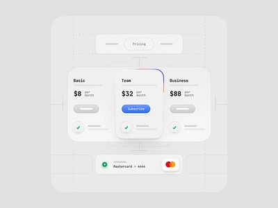 Start Subscription ⚡ bento bento pro clean illustration minimal tranmautritam ui ui design ui8 ux ux design web design