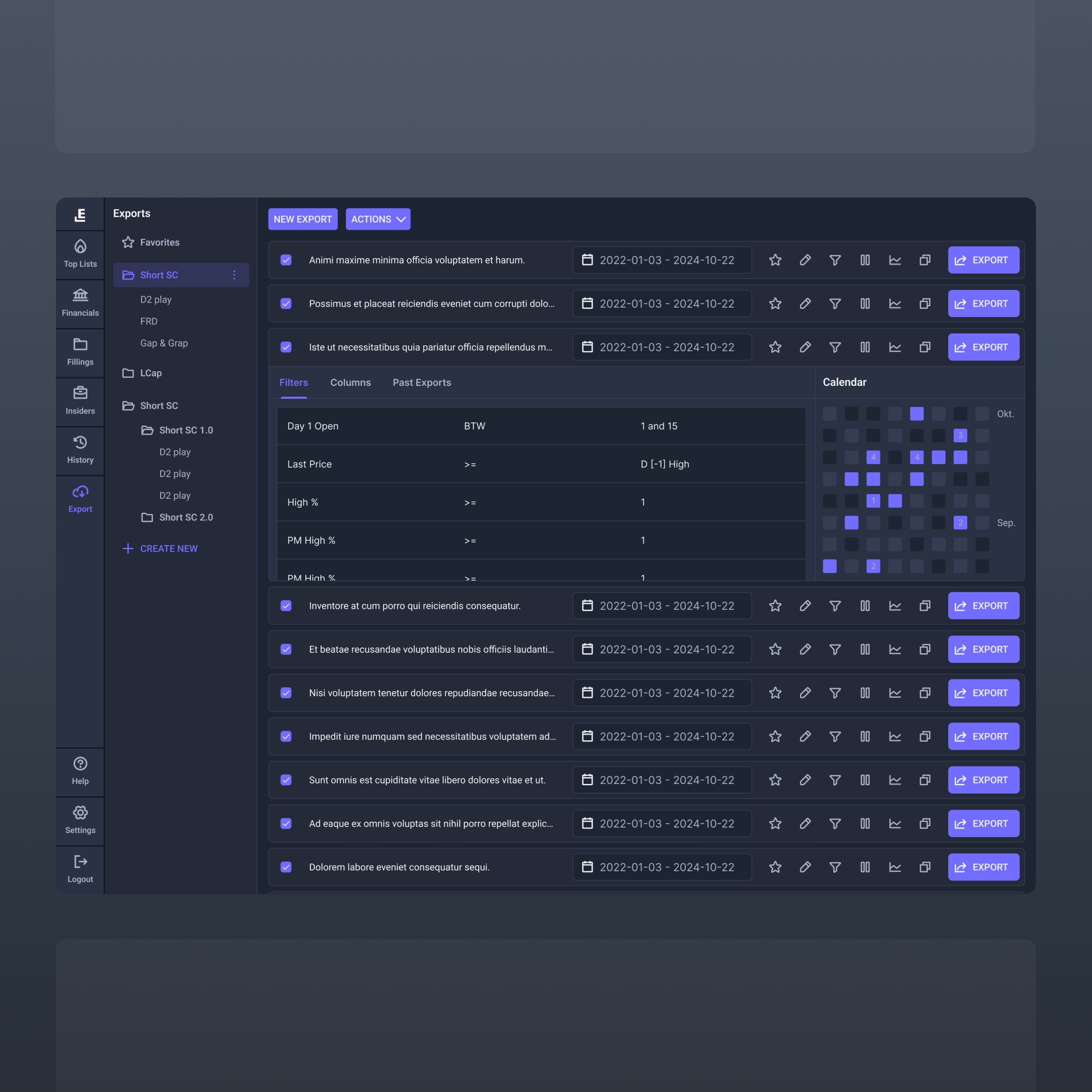Example of Product Design For Saas