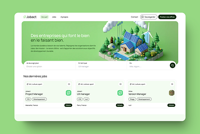 Jobact UX job board