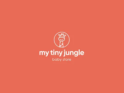 my tiny jungle Logo Design branding clothing store eshop graphic design kids logo