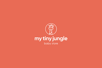 my tiny jungle Logo Design branding clothing store eshop graphic design kids logo