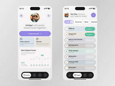 Task manager app app design daily task manager mobile mobile app note organize planning scchedule task task manager taskmanager tracker ui uiux ux