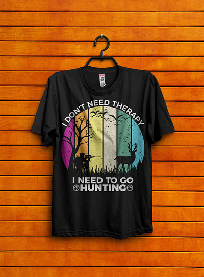 Hunting T-shirt Design design graphic graphic design graphic design portfolio graphic designer graphic designing graphic desing hunting huntingt shirt designs nafisfuadpranto rockstar graphic t shirt t shirt design t shirts tshirt design typography vector