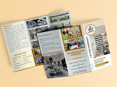 Brochure Design banner branding bruchure design flyer graphic design handbil illustration interior leaflet logo social media post