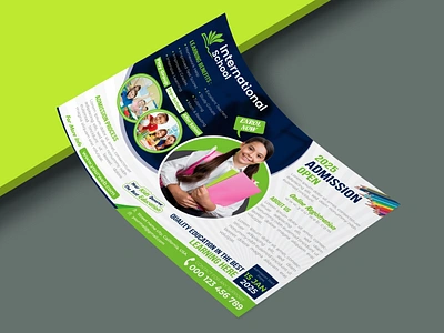 Admission Brochure Design admission banner branding brochure design flyer graphic design illustration logo mhshanto3311 social media post