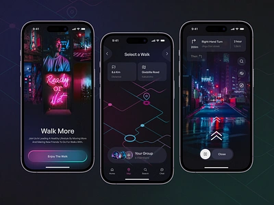 UX/UI Design for Web3 Move to Earn Mobile App app b2b dashboard design designer figma fitness mobile app mobile app design prototype saas sport ui uiuxdesign ux uxui design web design web3 wireframe