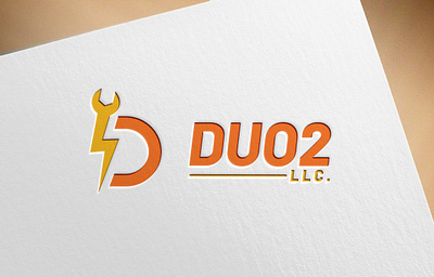 DUO2 LLC Logo Design branding creativelogo customlogo design graphic design illustration logo logodesign logoinspiration modernlogo