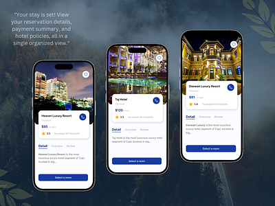 Hotel Booking App Ui Design adobexd app appdesignideas bookingexperience branding creativeui dribbbleshots figma hotelbookingapp hotelstayapp mobileappdesign modernui responsivedesign travelappdesign travelgoals travelwithease ui uiuxdesign uxinspiration