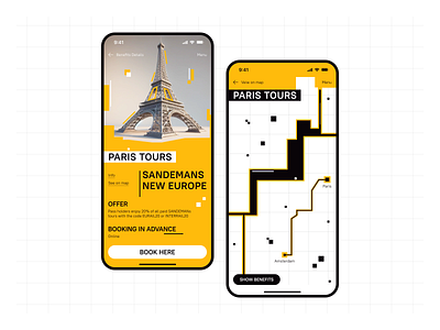 Rail Planner Mobile iOS App Design Template app concept design ios mobile mobile design template tour travel travel app design travel app design concept ui