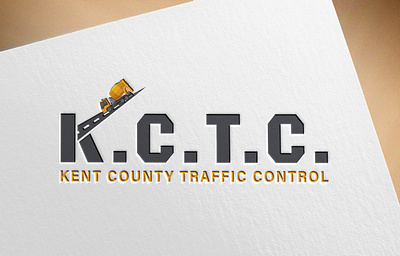 Kent County Traffic Control (K.C.T.C.) Logo Design branding creativelogo customlogo design graphic design illustration logo logodesign logoinspiration modernlogo