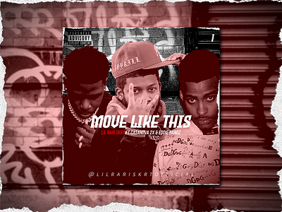 Move Like This album art artist artwork branding colors cover coverart ddc design diazdesignco digital art digital design graphic design mockup music photoshop rap shot single