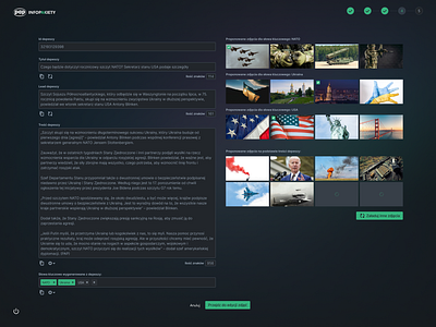 Infopakiety graphic design ui ux