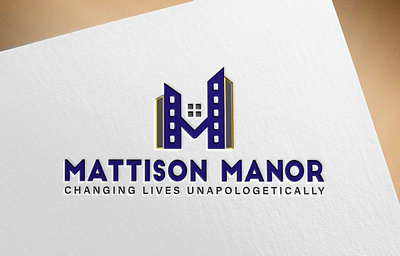 Mattison Manor Logo Design branding creativelogo customlogo design graphic design illustration logo logodesign logoinspiration modernlogo