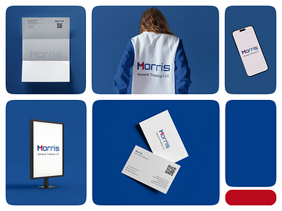 Morris Branding Stationaries 3d brand design brand stationaries branding branding design branding mockups dubai dubai company general trading general trading dubai graphic design logo logo design logo mockups morris motion graphics spare parts company trading trading logo website design