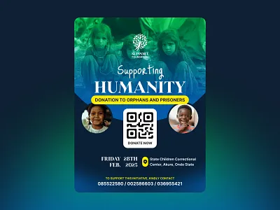 Charity / Donation Ad Banner ad ad banner banner brand identity branding charity creative design donation facebook ad facebook post fund google ad banner graphic design instagram banner instagram post design ngo popular social media social media post template