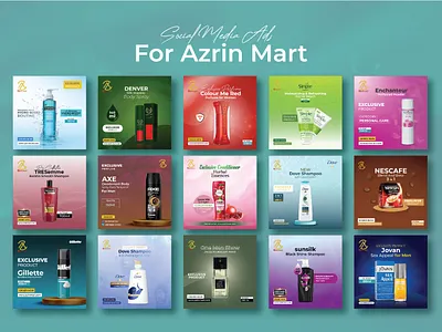 Social Media Ads Design For Azrin Mart advertisingcampaign azrinmart brandawareness brandpromotion businesspromotion contentcreation creativedesign designinspiration digitalmarketing graphicdesign graphicdesigners marketinggoals marketingideas marketingstrategy onlinemarketing productadvertising retailmarketing socialmediadesign socialmediamarketing visualstorytelling