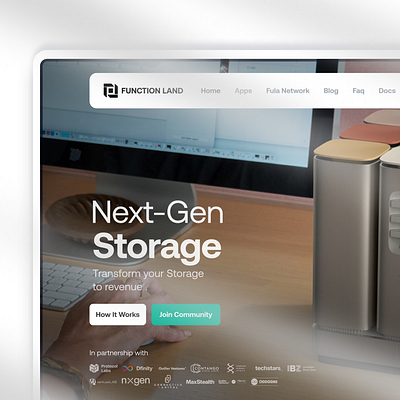 FunctionLand Landing Page Redesign