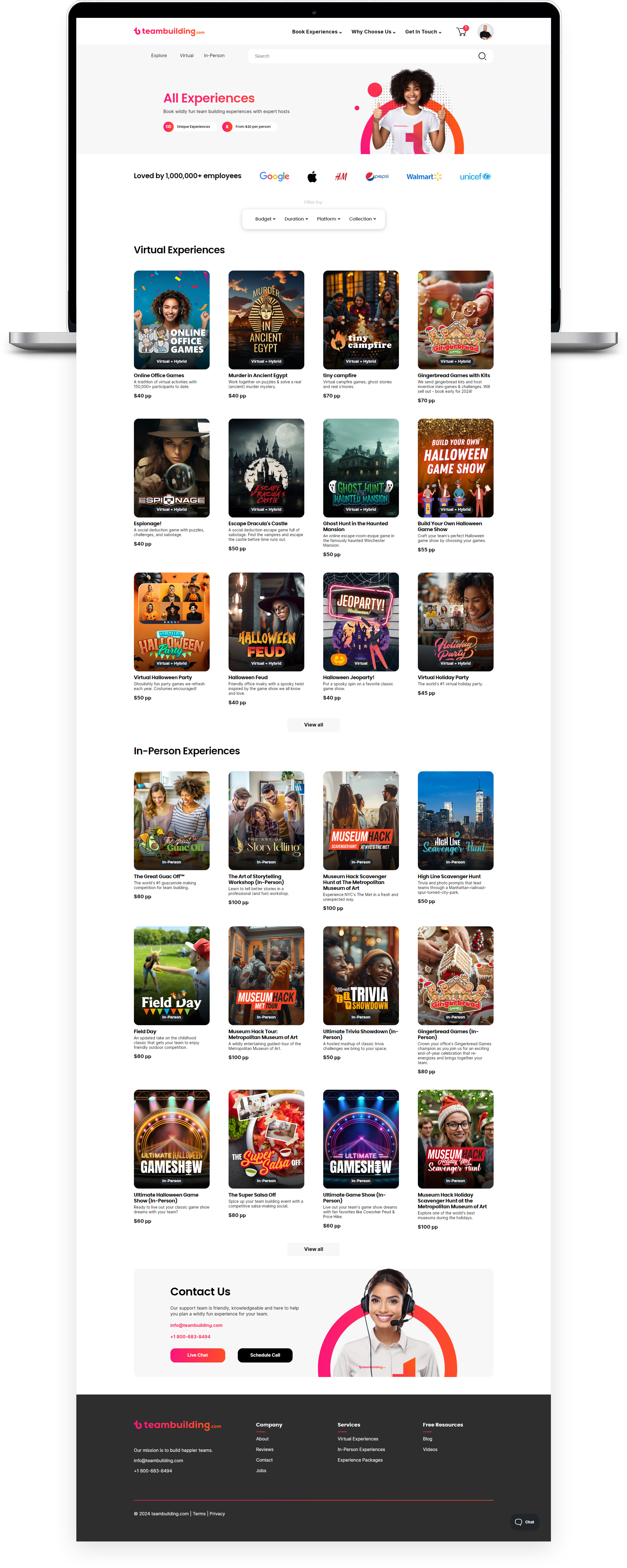 teambuilding.com - Web Design animation branding building event graphic design logo motion graphics team ui ui ux ux web web design website