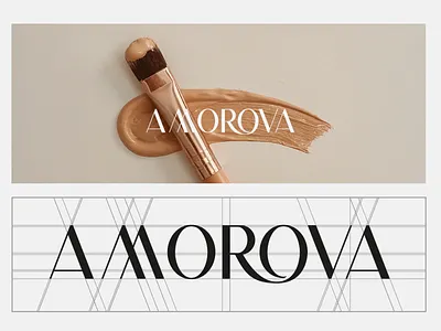LOGO - AMOROVA amorova animal branding design font graphic design icon identity illustration letter lettering logo type typo typography ui vector wordmark