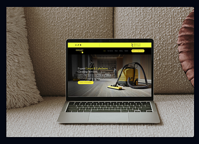 Sunshine Carpet and Upholstery Cleaning website Redesign cleaning website design ui web design website redesign wix wix landig page wix studio wix website redesign