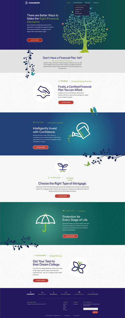 Hulkberry Financial website