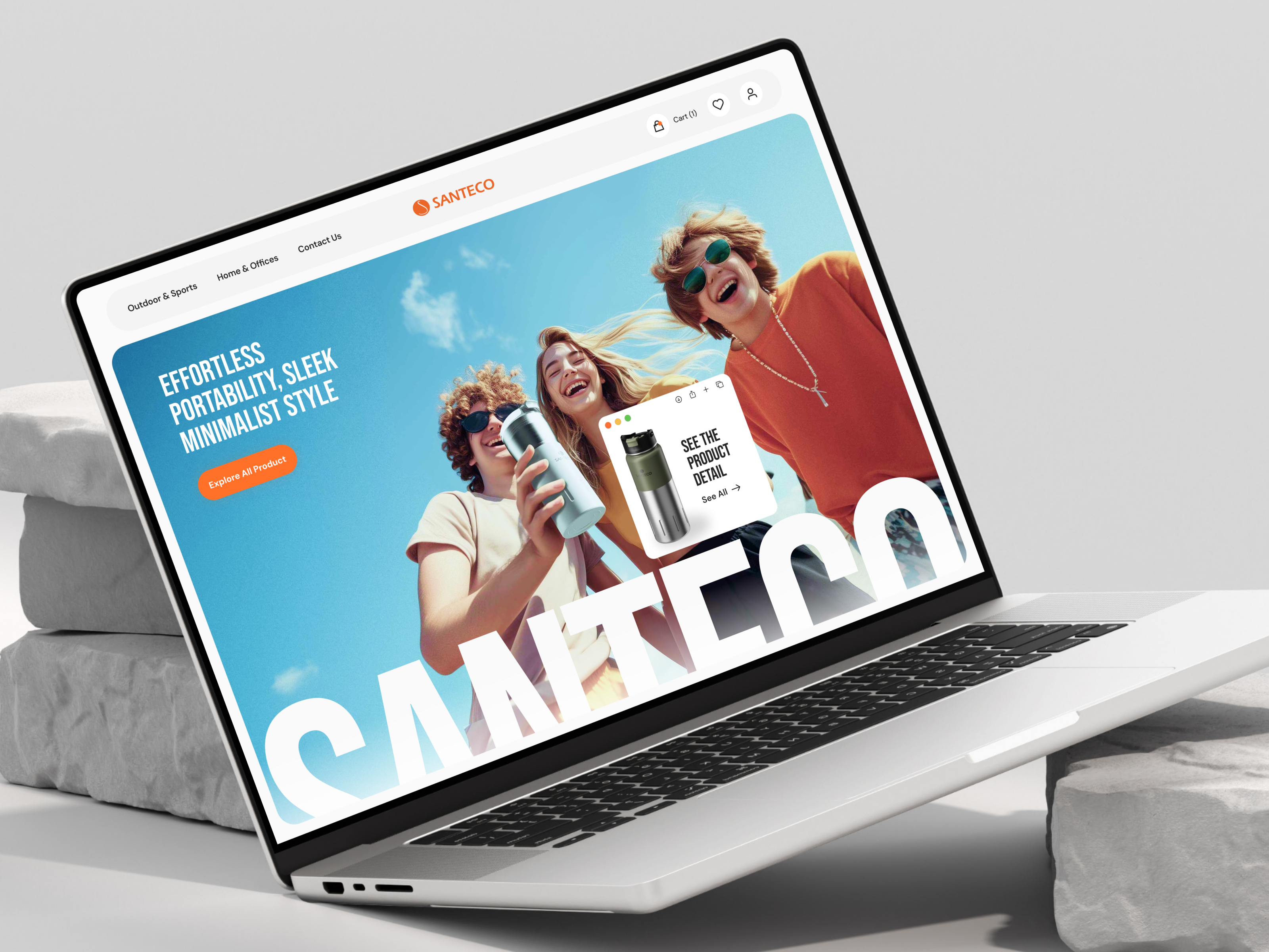 Example of Website Design 3 Pages