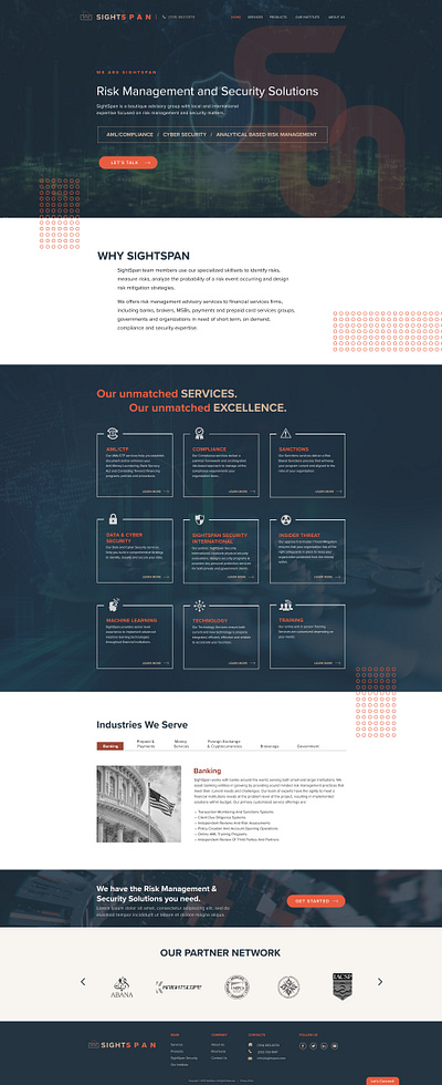 Sightspan Risk Management Website