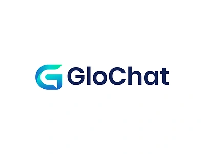 Glochat Logo app app logo branding business logo desing chat g glochat high tech letter g logo logo design logo designer logo icon logo inspirations logo monogram saas tech logo