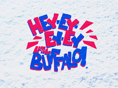 shout bills buffalo buffalo bills football go bills handdrawn hype lets go buffalo nfl poster shout! sign tiny buffalo typography