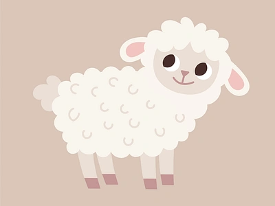 sheepy animal animal illustration character character design childrens book illustration childrens illustration cute digital farm illustration kawaii kidlit kidlitart kids illustration sheep vector