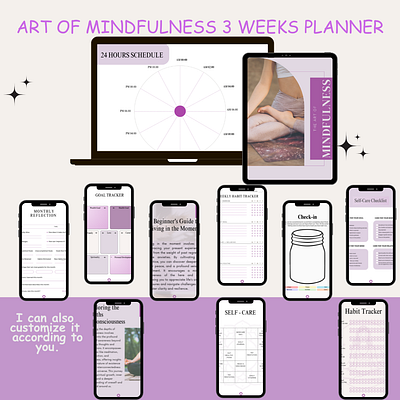 PLANNER canva planner digital planner etsy etsy digital products etsy product graphic design hyperlink hyperlink planner monthly planner planner