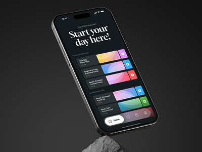 Mental Health - Mobile App Concept ai ios meditation mental health mental wellness mindfulness mobile app modern design mood tracker motional health productivity app self care sounds stress management therapy app ui ux yoga