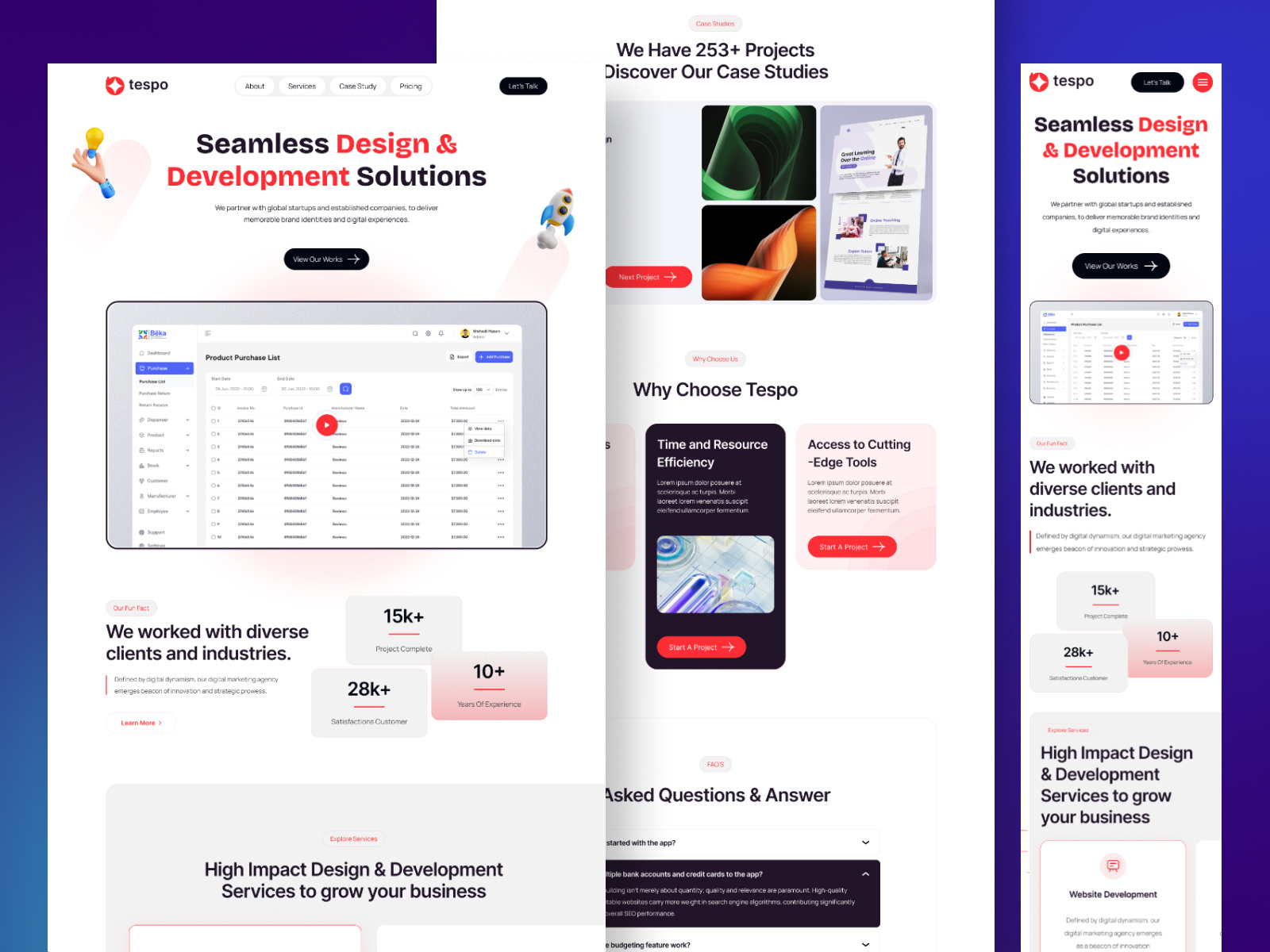 Example of Modern Figma Website Design (5to10 Page)