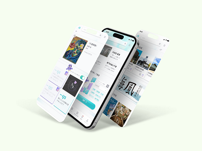 Art mobile app UI/UX design app design figma mobile responsive ui ux