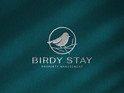 Birdy bird branding design emerald graphic design identity logo property typography