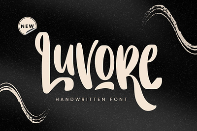 Luvore - Handwritten Font beautiful