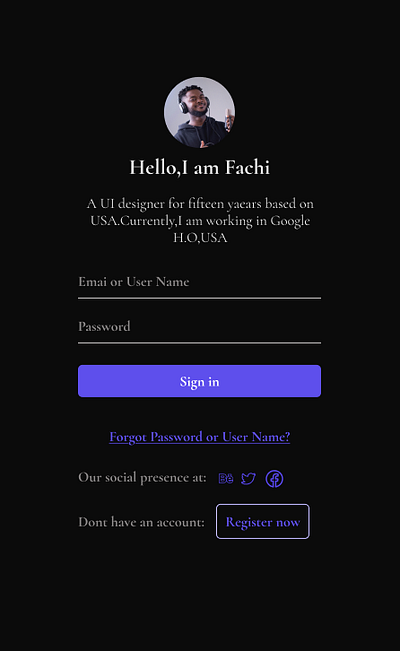 Daily UI Design challenge-001-Sign Up sign up form ui web design