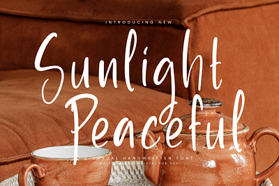 Sunlight Peaceful - A Casual Handwritten Font style