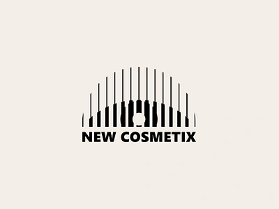 Eye logo abstract ark beauty branding cosmetic cosmodrome art design eye geometric graphic design illustration line logo logofolio malina cosmica portfolio sale style vector woman