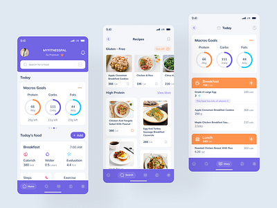 Fitness Mobile App UI bodybuilding calories cardio fitness fitness app health app health fitness app mobile app mobile app design mobile design mobile ui sport app sport mobile app ui ui design ui ux ux