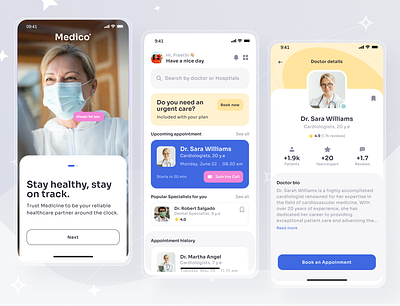 DoctorConnect ui