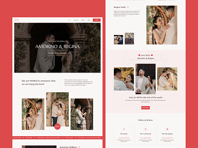 Wedding Website Framer Template framer framer template framer website rsvp website ui kit wedding wedding card wedding framer template wedding invitation weddingwebsite