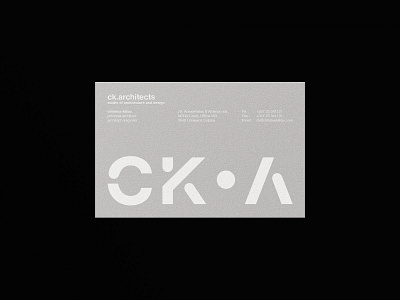 ck architects brand design brand designer brand identity branding brandmark custom logo design custom typography identity identity design identity designer logo logo design logo designer logo mark mark stationary typ typography visual identity wordmark