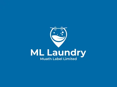 ML Laundry Logo Concept business logo clean creative logo dry clean icon icons illustration laundry logo logo design logo designer logo mark logodesign logos logotype symbol unique logo vector vector logo water logo