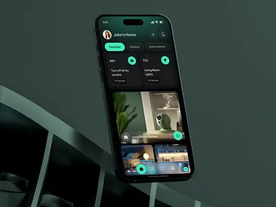 Wyze - Smart Home App & UI UX Design app design app interface connected living design home automation home tech iot design mobile mobile app design mobile ui mobile ui design monitoring samrt technology smart home smart home app smart house