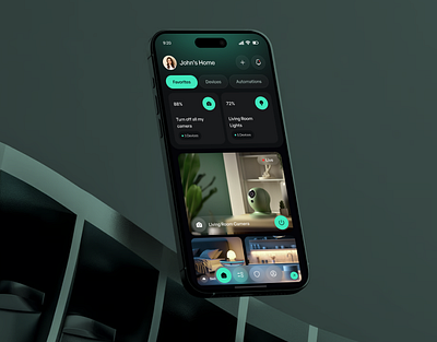 Wyze - Smart Home App & UI UX Design app design app interface connected living design home automation home tech iot design mobile mobile app design mobile ui mobile ui design monitoring samrt technology smart home smart home app smart house