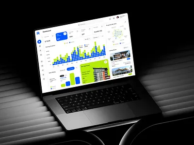 Real Estate Investment Management Dashboard broker data visualization financial dashboard investment management minimalist design modern ui property management real estate real estate business real estate website responsive design ui ui ux design web design
