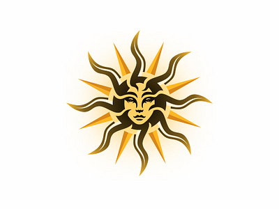 Lady Of The Sun ( LOGO FOR SALE ) branding for sale logo logo for sale vector